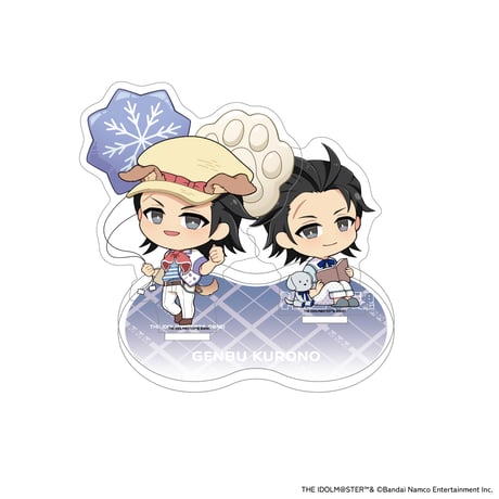 アイドルマスター SideM Summer Doggie トレーディングデフォルメペアアクリルスタンドB（全5種・ランダム）