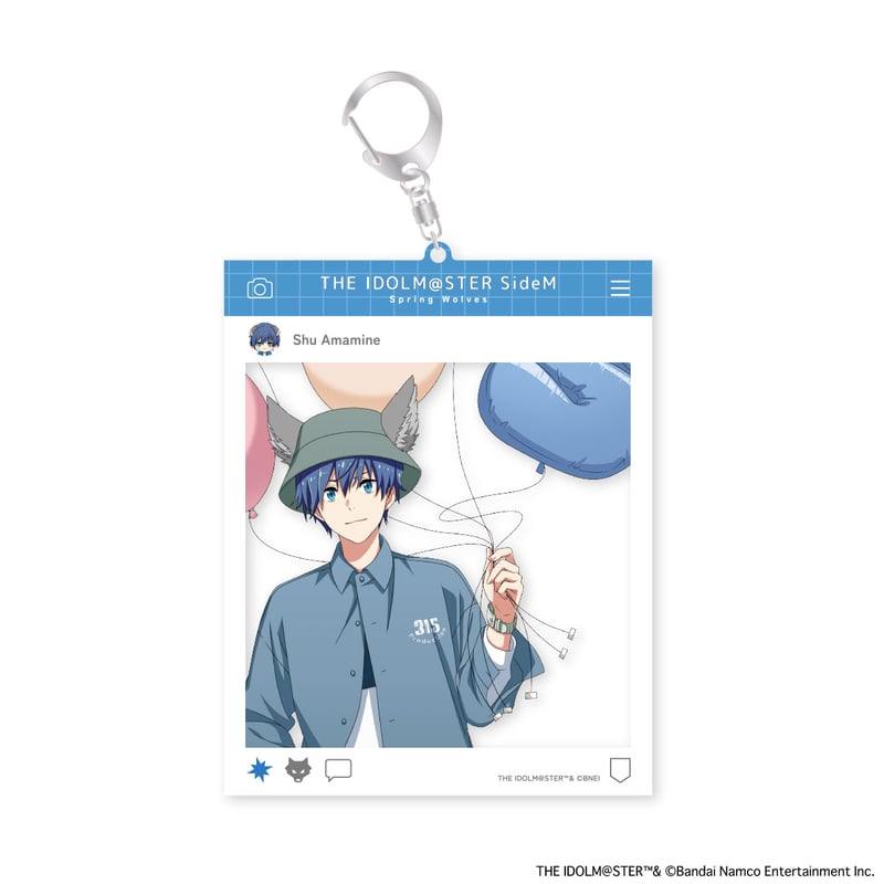 アイドルマスター SideM Spring Wolves トレーディングSNS風アクリル