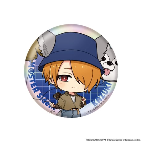 アイドルマスター SideM Spring Wolves トレーディングホログラムミニキャラ缶バッジA（ホログラム仕様・全11種・ランダム）