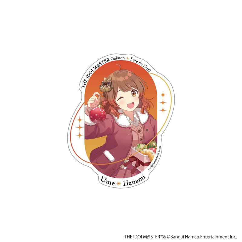 学園アイドルマスター fête de Noël ステッカー（全12種） | ANICLOSET.