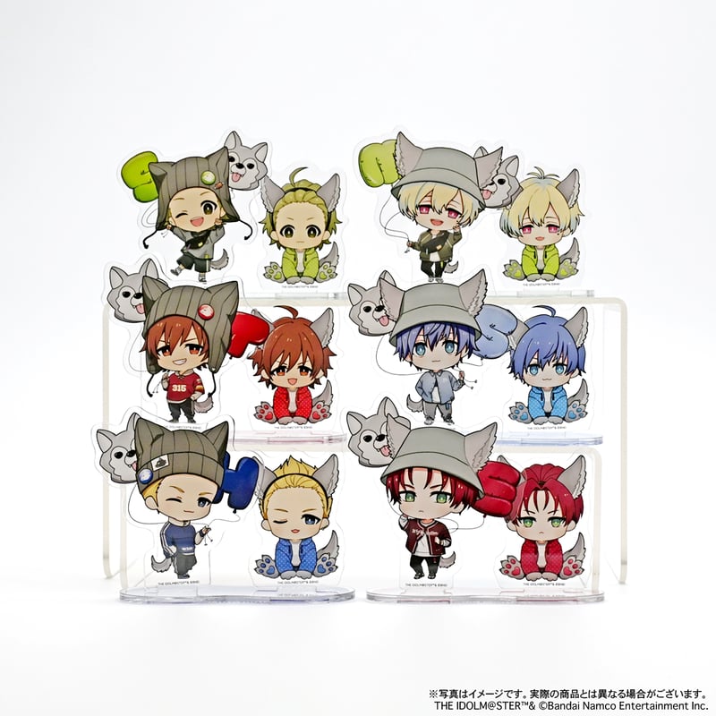 アイドルマスター SideM Spring Wolves トレーディングペアアクリル