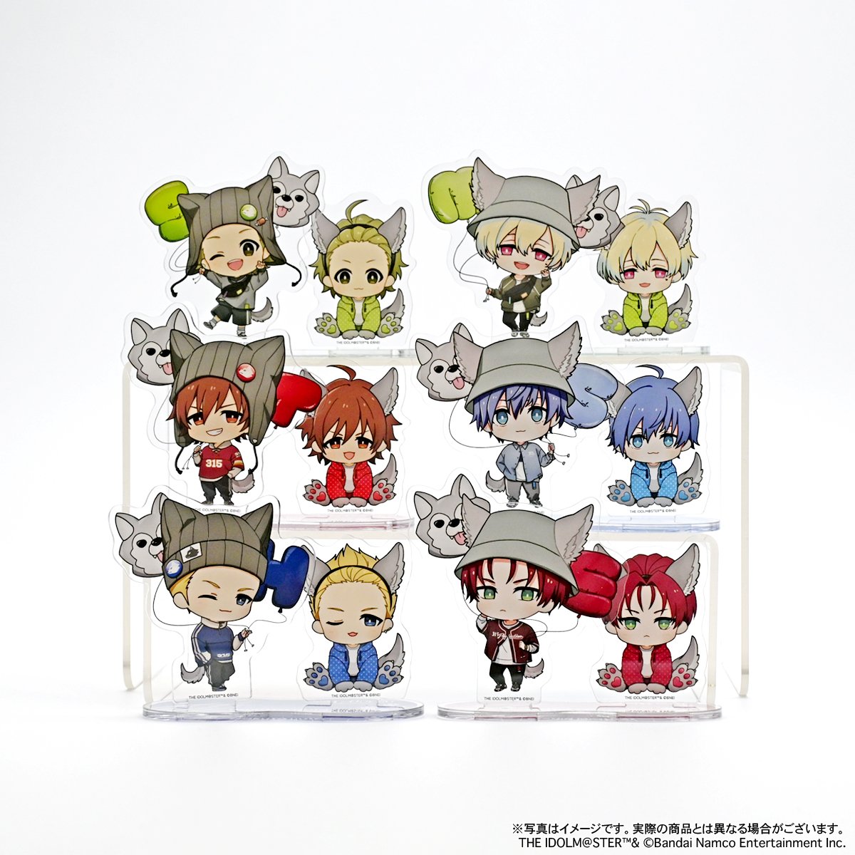 アイドルマスター SideM Spring Wolves トレーディングペアアクリル