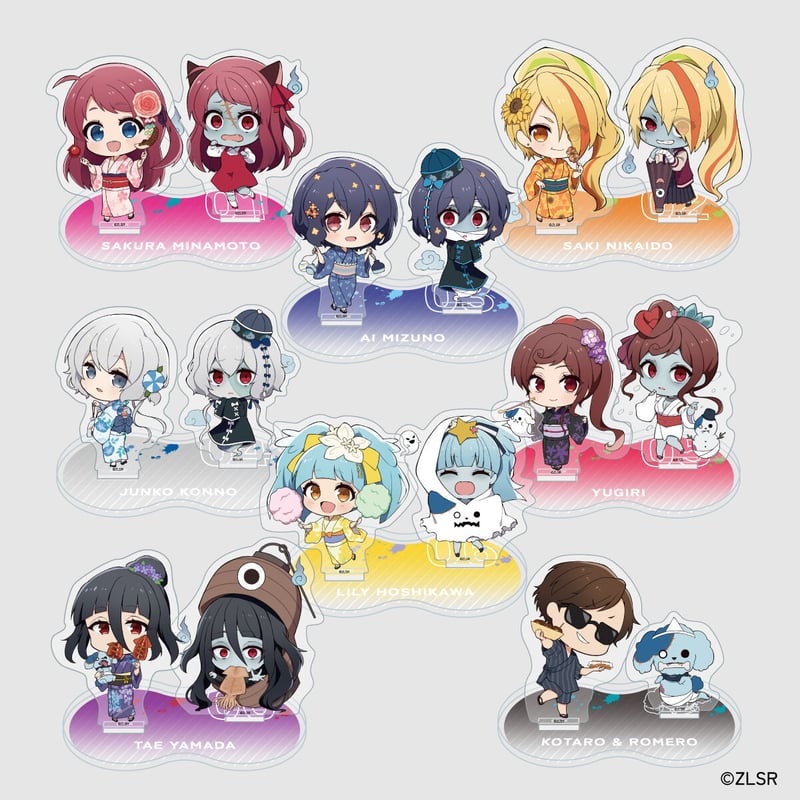 ゾンビランドサガ リベンジ　デジタルくじ　アクリルスタンド 1661-2578-