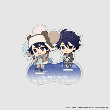アイドルマスター SideM Winter Bears トレーディングペアアクリルスタンドA（全6種・ランダム）