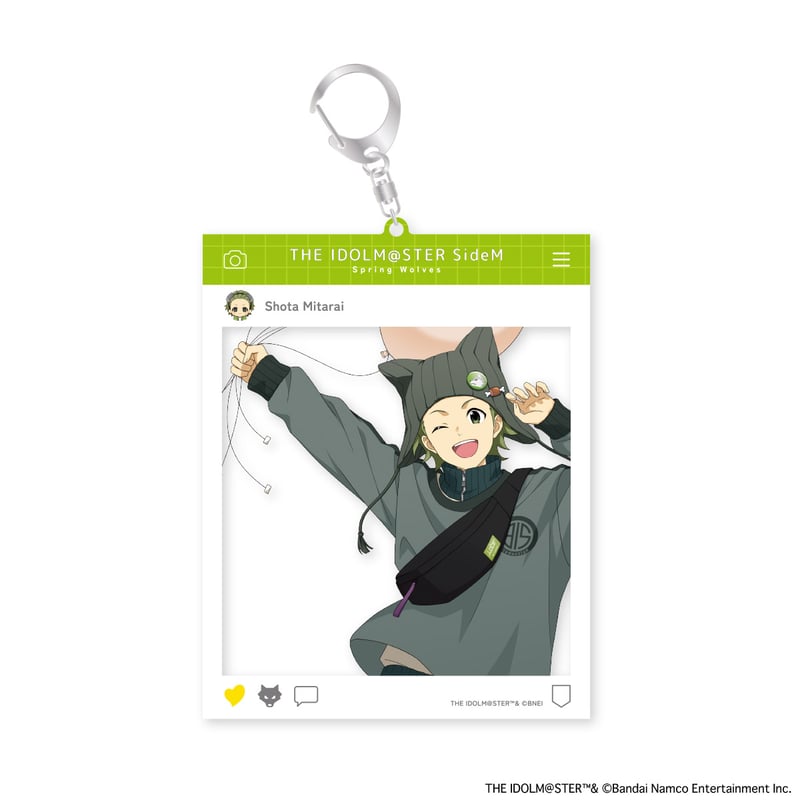 アイドルマスター SideM Spring Wolves トレーディングSNS風アクリル