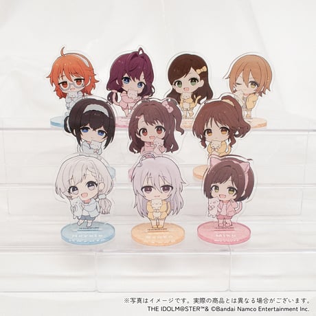 アイドルマスター シンデレラガールズ Light at Night トレーディングデフォルメアクリルスタンドB（全10種・ランダム）