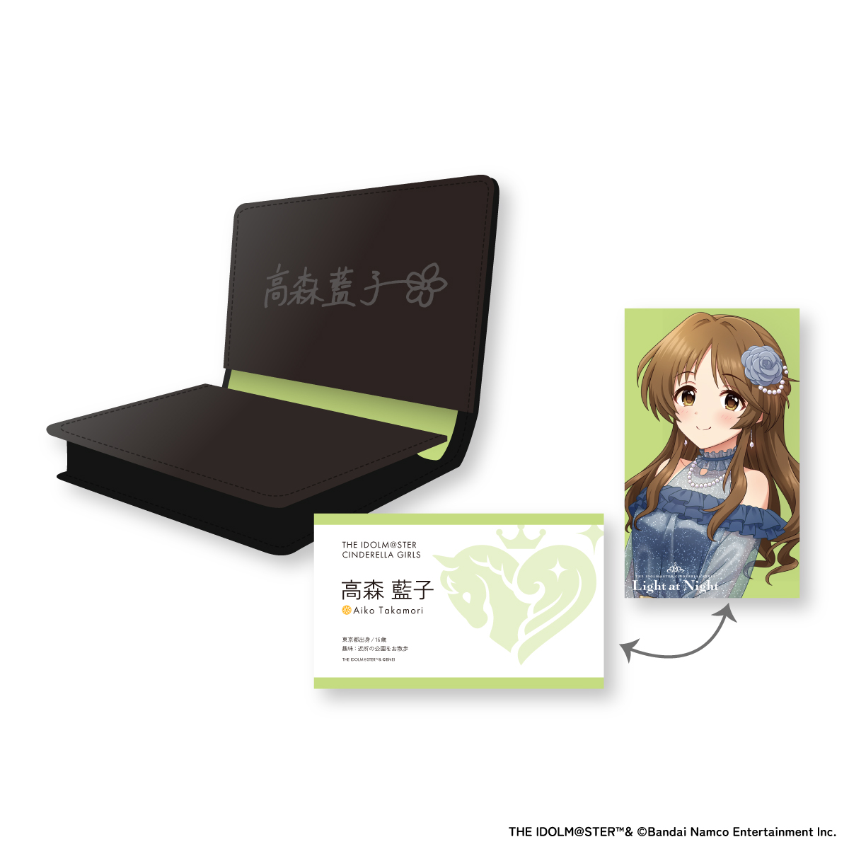 BANDAI NAMCO Entertainment - アイドルマスターシンデレラガールズ　名刺ケースセット アイドルマスター シンデレラガールズ』の名刺と名刺ケースの