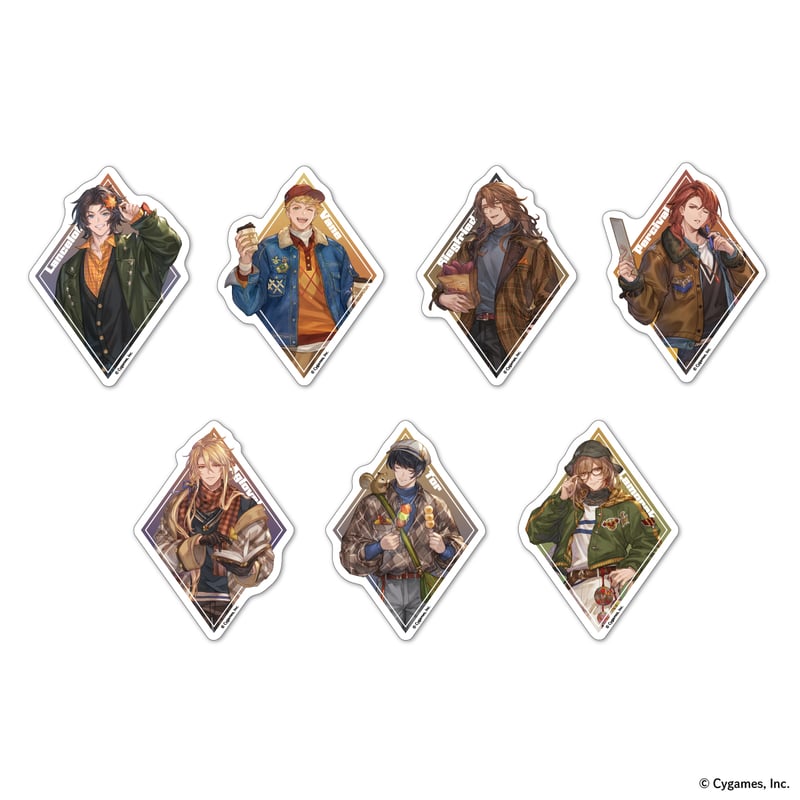 グランブルーファンタジー Leaf peeping ステッカー（全7種） | ANICLOSET.