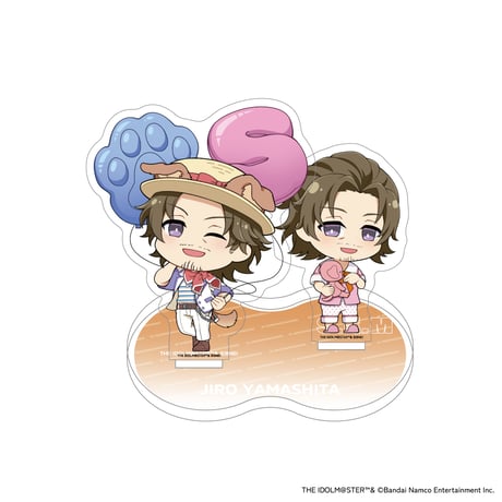 アイドルマスター SideM Summer Doggie トレーディングデフォルメペアアクリルスタンドA（全6種・ランダム）