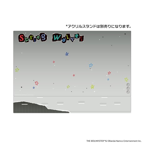 アイドルマスター SideM Spring Wolves アクリルジオラマ
