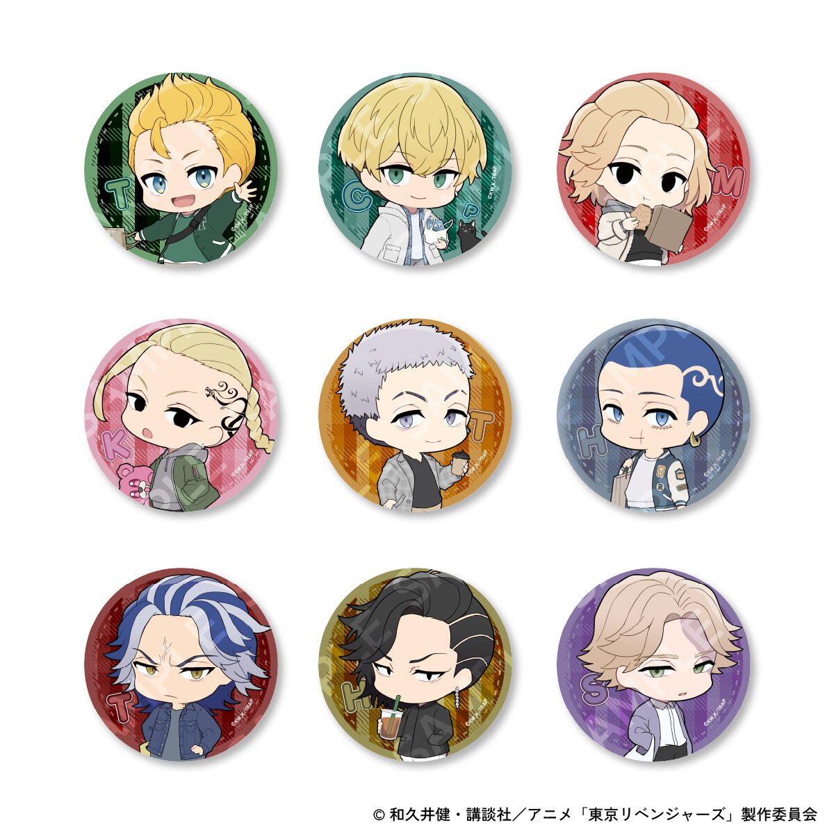 東京リベンジャーズ autumn of reading 缶バッジ 三ツ谷隆 original