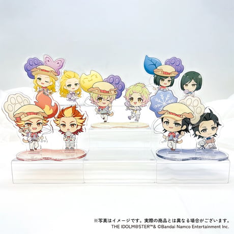 アイドルマスター SideM Summer Doggie トレーディングデフォルメペアアクリルスタンドB（全5種・ランダム）