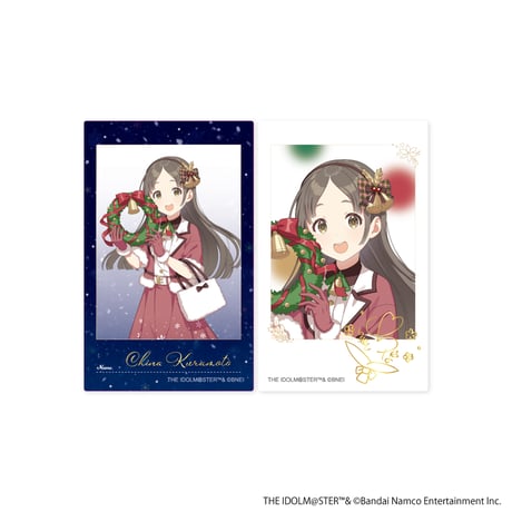 学園アイドルマスター fête de Noël トレーディング インスタントフォト風カード2枚1set（全12種・BOX）