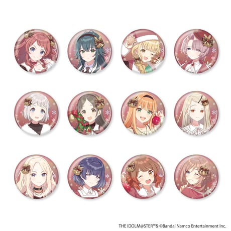 学園アイドルマスター 初星学園 入学準備フェア トレーディングホログラム缶バッジ （ホログラム仕様・全12種・BOX）