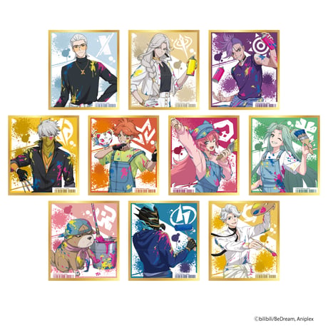 アニメ「TO BE HERO X」 VIVID×PAINT トレーディング色紙（全10種・ランダム）