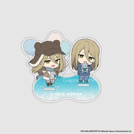 アイドルマスター SideM Winter Bears トレーディングペアアクリルスタンドA（全6種・ランダム）