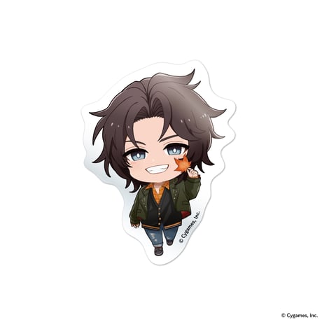 グランブルーファンタジー Leaf peeping ミニキャラアクリルステッカー（全7種）