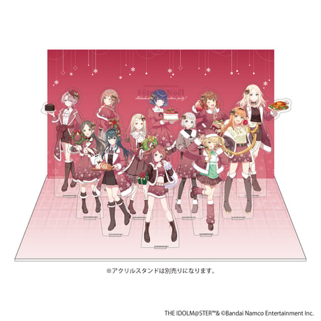 学園アイドルマスター fête de Noël アクリルジオラマA