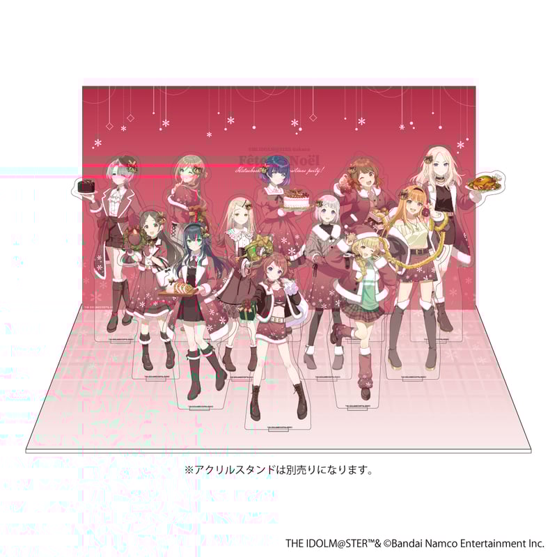 学園アイドルマスター fête de Noël アクリルジオラマA | ANICLOSET.