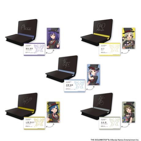 THE IDOLM@STER MILLION LIVE! MILLION MAGIC 名刺入れ(名刺風カード付)（全5種）