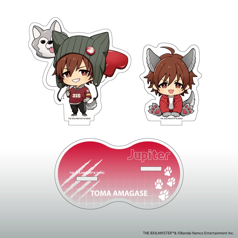 アイドルマスター SideM Spring Wolves トレーディングペアアクリル