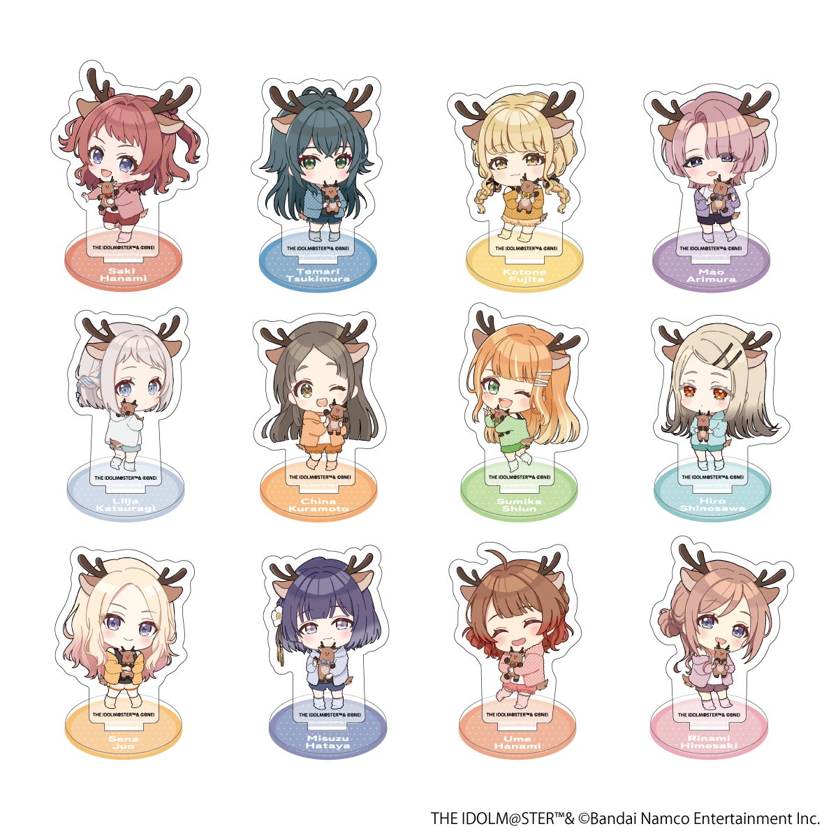 学園アイドルマスター fête de Noël トレーディングミニキャラアクリル