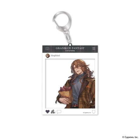 グランブルーファンタジー Leaf peeping SNS風アクリルキーホルダー（全7種）
