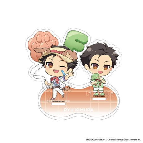 アイドルマスター SideM Summer Doggie トレーディングデフォルメペアアクリルスタンドA（全6種・ランダム）