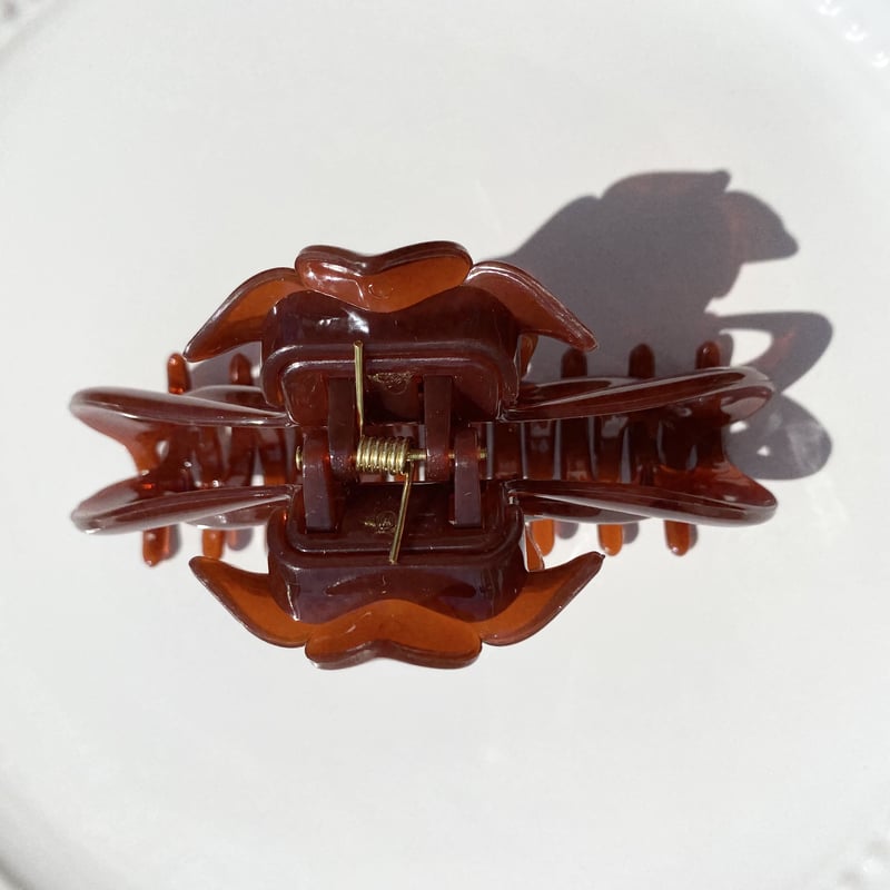 お花ヘアクリップ deep color | MAUMI