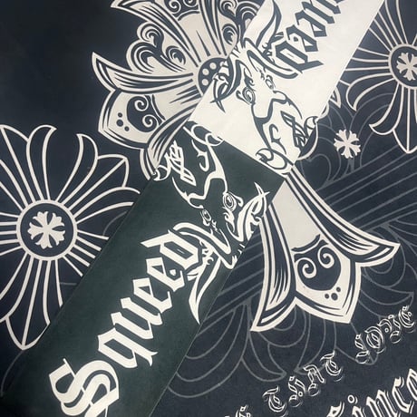 限定品　【SQUEED限定】　アシンメトリー　マフラータオル