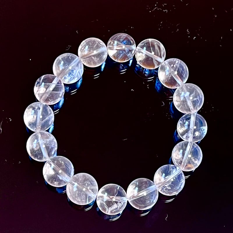 アイリス水晶（レインボーあり） 13mm | ハンドメイド布なぷ屋さんmomo