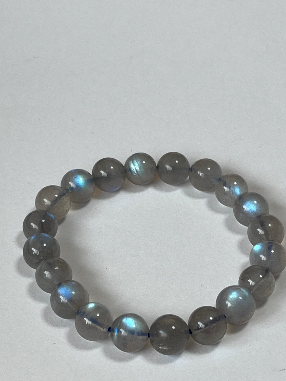 グレーラブラドライト 10mm | ハンドメイド布なぷ屋さんmomoなぷ STORS店