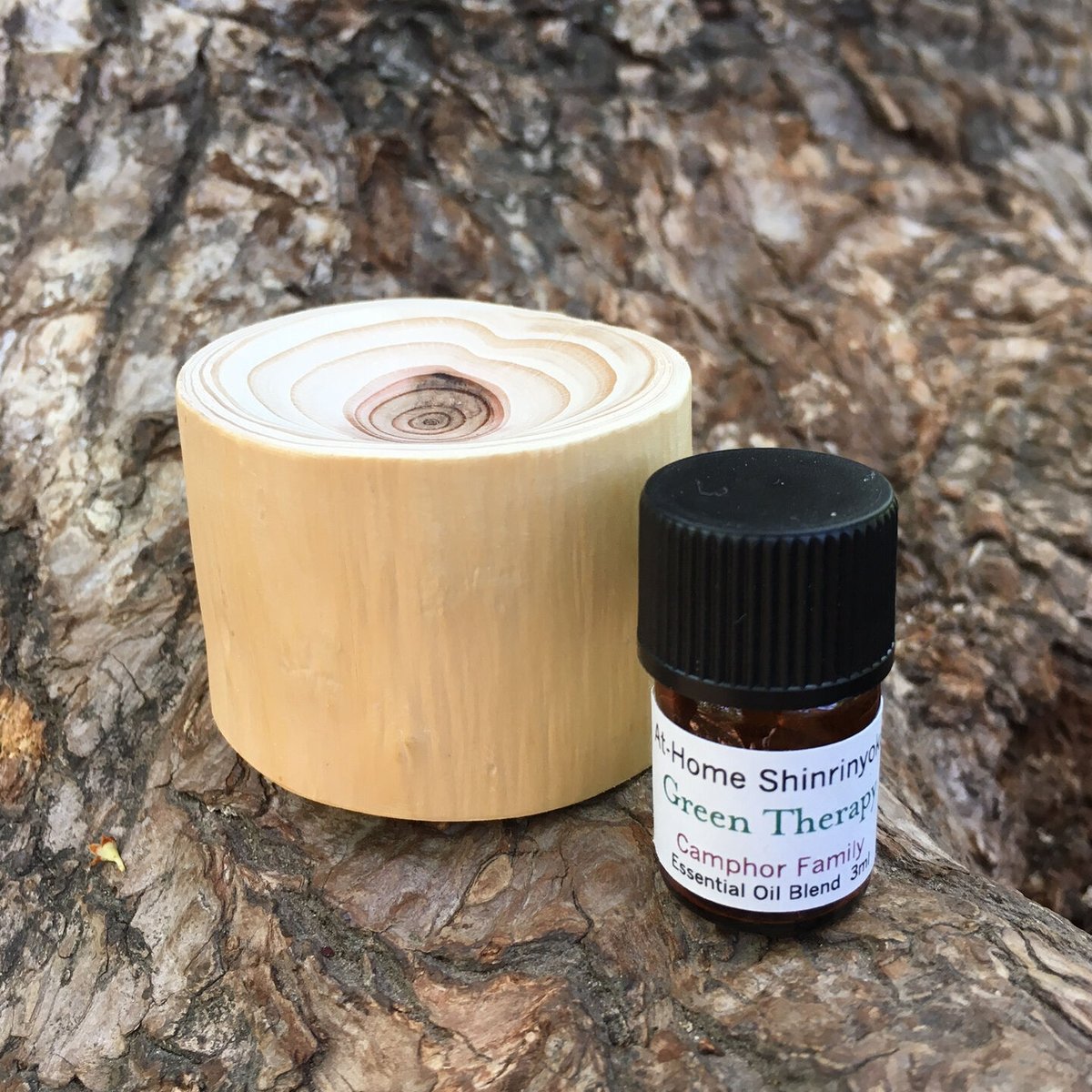 北山杉のアロマディフューザー＋森林浴 E.O 3ml（くすのき