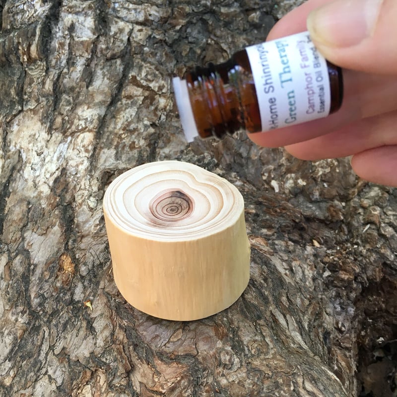 北山杉のアロマディフューザー＋森林浴 E.O 3ml（くすのき