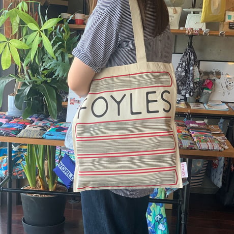 Book Stacks Foyles Tote Bag
