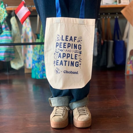 Leaf Peeping & Apple Eating Tote