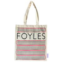 Book Stacks Foyles Tote Bag
