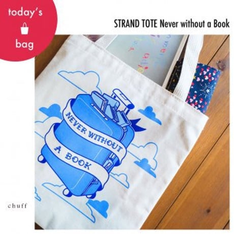 STRAND TOTE NEVER WITHOUT A BOOK