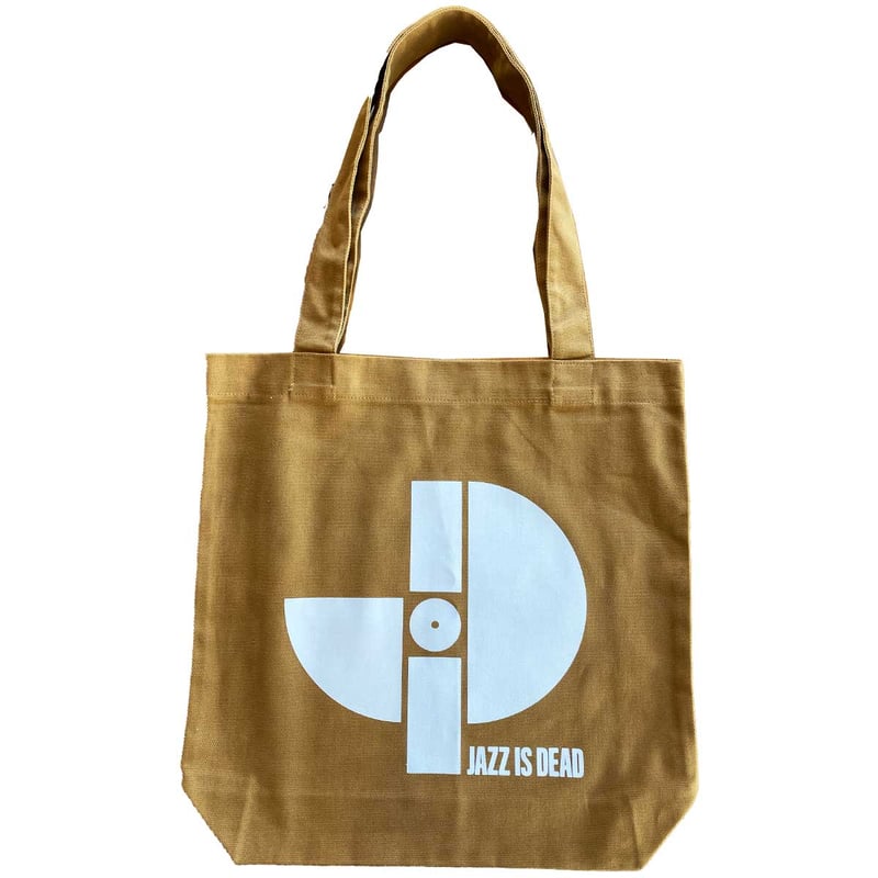 JAZZ IS DEAD JAZZ IS DEAD TOTE BAG - CAMEL |