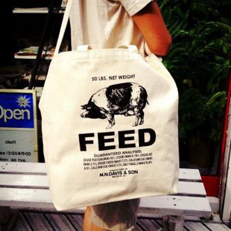 Milltown Brand Big  Tote FEED