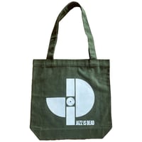 JAZZ IS DEAD JAZZ IS DEAD TOTE BAG - OLIVE