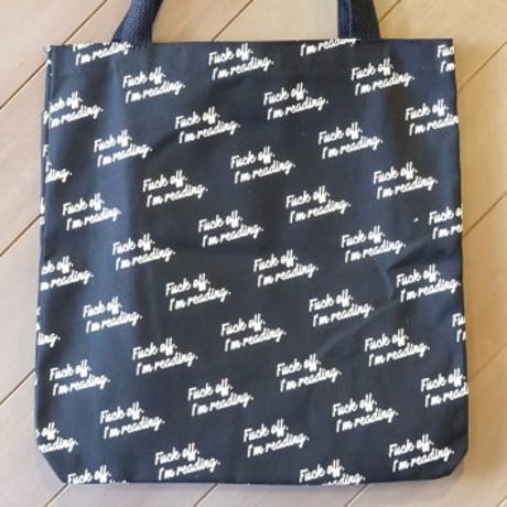 STRAND TOTE FUCK OFF I'M READING