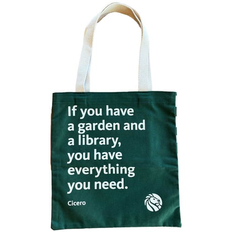 NY Public Library NYPL Cicero Tote Bag （HUNTER GREEN）