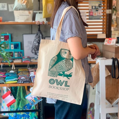 Owl Bookshop Bags - Cotton bag