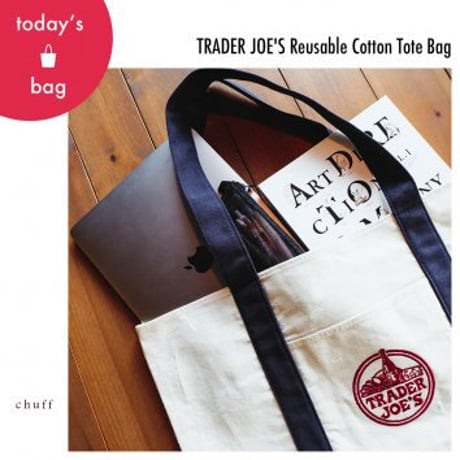 TRADER JOE'S Reusable Cotton Tote Bag