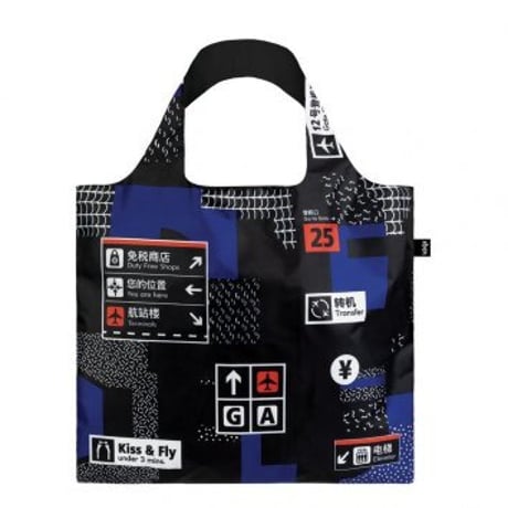 LOQI Collection AIRPORT Icons Bag