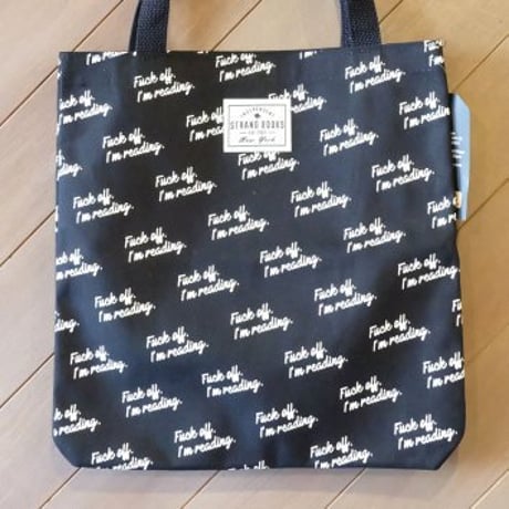 STRAND TOTE FUCK OFF I'M READING