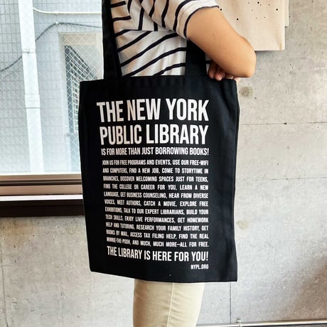NY Public Library NYPL Library Services Tote Bag