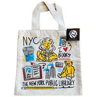 NY Public Library NYPL Kids Mini Tote Bag