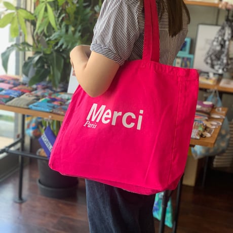 Tote Bag en coton - Fuchsia